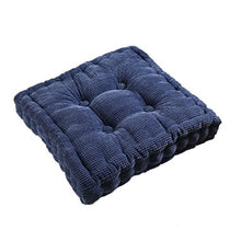 joyMerit 2Pcs Design Home Car Sofa Office Square Seat Chair Accogliente Cuscino (Blu + Rosso)