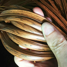 VIGAN 500g PE Rattan Piatto Sintetico Rattan Materiale per Tessitura Plastica Knit Rattan Legno