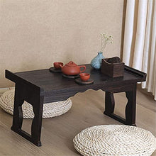 Tavolo da picnic all'aperto Mobili selezionati / Tavolino Tavolino Tavolo laterale in legno massello Giapponese Tavolo da tè Giapponese Tatami Piattaforma Tabella bassa Creativo Balcone Baia Tavolo da