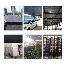 WQZF Rettangolo Rete Ombreggiante Telo Coprente Nero Rete di Un,Animale Domestico Giardino Parasole Tenda Esterna Piscina Coperta Privacy di Protezione Anti UV,6x7m(20 * 23ft)