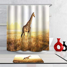 LIYAN Combinazione Bagno. Immagini Chiare E Colori Vivaci Rendono Il Tuo Bagno Pieno di Vita. Accessori da Bagno. Giraffa Sull'Erba.