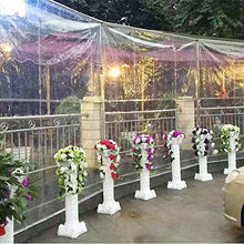ZXHQ Telone Impermeabile per Esterno Trasparente 2x4m, Teloni Rinforzati Impermeabili con Occhielli, Telo Trasparente Impermeabili Multiuso per Gazebo Carport