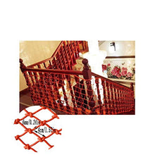 WaiMin Rete di Sicurezza for Bambini Rete di Sicurezza for Bambini Protezione della Piscina Rete di Protezione Rete antisfondamento Decorazione for Asilo Rete for Decorazione a Parete Arancione