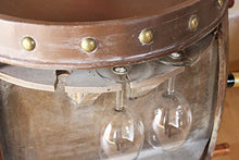 DanDiBo Scaffale Vino per 30 Bottiglie Porta-vivande 1499 Botte Vino in Legno 72cm Supporto Bottiglie Bar