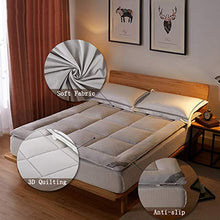 QVIVI Materasso Futon, Pieghevole Tatami Pad Imbottito Portatile Morbido E Traspirante Materassi da Pavimento Futon per Campeggio Domestico 1.5 * 2M