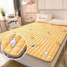 ZZX Materasso Pieghevole Tatami, Materasso Futon per Casa Campeggio Yoga Tappetino Tatami, Cuscino Futon Giapponese Traspirante Adatto alla Pelle,E-120 * 200cm