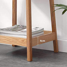DGHJK Mobili per la casa, tavolino da Salotto in Legno massello con cassetto Tavolo da Soggiorno Moderno Nordico angolare a 2 Ripiani Comodino Camera da Letto