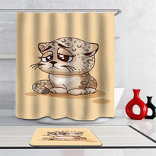 LIYAN Combinazione Bagno. Immagini Chiare E Colori Vivaci Rendono Il Tuo Bagno Pieno di Vita. Accessori da Bagno. Gattino Triste