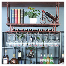 ZZSJC Upside Supporto di Vetro di Vino di Down, Ferro mensola del Vino, Wine Rack, Bottiglia di Vino Rack, Vetro Rack, Supporto del Vino, Governo del Vino, Hanging Vino Display Stand
