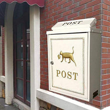 YONGYONGCHONG - Cassetta delle lettere per esterni, impermeabile, rivista comunione, Opinion bianco