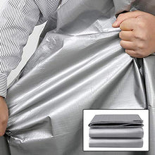 HLL Tela cerata, llarge Multi-Purpose Poly Tarp Camping copertura Shelter terra carrello tenda di copertura su due lati impermeabile delle piante Ombrelloni Depot antipioggia,6mx10m