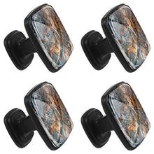 Luxury art in Eastern style Pomelli per Porta Set di 4 Pomelli per Mobili Manopole per Cassetti Cucina Armadio Vetro