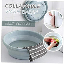 Bongles Cucina Multifunzionale Pieghevole Camping Lavatoio Lavatoio Silicone Lavabo Pieghevole Benna Accessori Bagno Colore Casuale