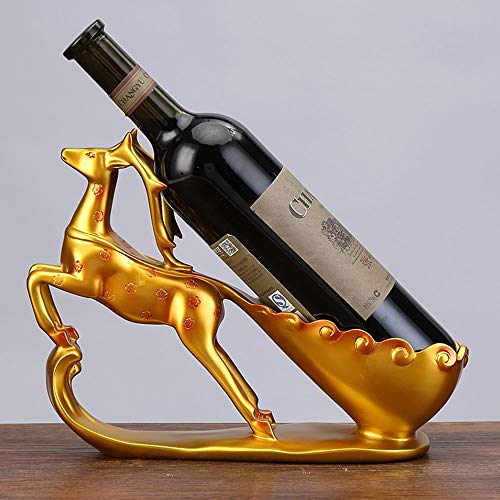 ZHHk. Ornamenti di Resina Ornamenti di Vino Bella Finestra di Casa Vetrine di Vino Soggiorno Ornamenti di Studio (Design : D)