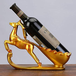 ZHHk. Ornamenti di Resina Ornamenti di Vino Bella Finestra di Casa Vetrine di Vino Soggiorno Ornamenti di Studio (Design : D)