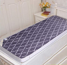 Nileco Pieghevole Materasso Trapuntato,Addensare Tatami Tappetino Materasso Futon Rotante Caldo Dormire Pad Schiuma di Memoria per Dormitorio Studentesco, Home-c Gemello