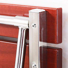 PULLEY - Sgabello da doccia da parete, pieghevole, in legno, leggero e regolabile (dimensioni: 38 x 31 x 29 cm)