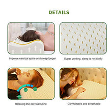 fjx Cuscino Memory Foam Cuscino Cervicale per Dolore al Collo Supporto Ortopedico per Cuscino Contorno per Schiena Stomaco Traversine Laterali,C