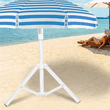 Supporto pieghevole per ombrellone, base triangolare pieghevole in metallo per ombrellone Base di supporto per pesca da campeggio in spiaggia, supporti per ombrelloni