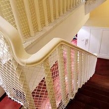 MFLASMF Rete di Sicurezza Protezione per Balcone Rete in Corda di Nylon Costruzione Rete di Sicurezza Scale per Bambini Balcone Rete Anti-Caduta Rete di Isolamento Protezione Rete Rete per