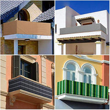 HAOMENGG Copertura per Recinzione per Schermo Privacy per Balcone, Copertura per Balcone con ombreggiatura UV, Copertura per Schermo per Veranda, Rete per Balcone, Finestra per Balcone, Cortile, pati