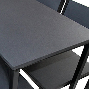 yelloo Set Tavolo Bar e 2 SGABELLI Arredamento MOBILI Cucina H.96cm Set LIGNANO