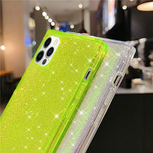 iKasus Custodia per iPhone 12 Pro Max, Crystal Clear Glitter Assorbimento Degli Urti Angoli Rinforzati Morbido TPU flessibile Guscio in Gel di Gomma Siliconica Custodia Case Cover,Viola