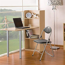 JCXOZ-Sedia Pieghevole Imbottito Sedia Pieghevole, Sedile Posteriore Sedie Pieghevoli Alta Sedile Imbottito Tecnologia for la Durata del Tessuto Sedia Pieghevole