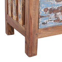 FAMIROSA Comodino 41x30x50 cm in Legno Massello di Recupero