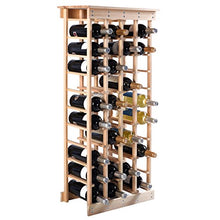 GIANTEX - Portabottiglie Vino per 44 Bottiglie Cantinetta Porta Vino Scaffale in Pino Massiccio per Casa Bar Ristorante 46,4 x 27,6 x 113 cm