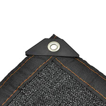 Telo di tela cerata impermeabile, rete parasole, tessuto ombreggiante, telo parasole 75% nero parasole in rete parasole Rete resistente ai raggi UV per rete isolante per piante da fiore da giardino, A