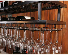 Leifeng Tower Classico Wine Rack Europeo Bar Hanging Rack, Nero/Bronzo Ferro battuto Altezza Regolabile Bancone Raffreddamento del Vino, può Appendere Bicchieri di Vino Multipla (Color : Bronze)
