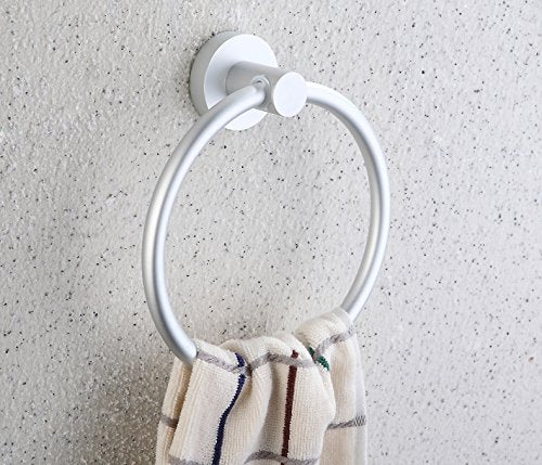Anello asciugamano in alluminio spazio accessori da bagno retrò anello portasciugamani anello portasciugamani semplice anello portasciugamani