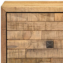 vidaXL Credenza Legno di Teak Recuperato Stile Vintage Mobile Armadietto Madia