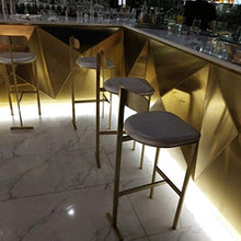 LF- Bar Stool Moderna Minimalista Bar Stool Sgabello Alto Home Bar Stool High Bar Stool Reception Sedia semplicità (Size : 60cm)