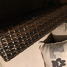 Haude Brown Coffee Gradient Flat sintetico Rattan Riparazione Materiale Plastica Rattan Wicker Kit Riparazione Mobili Patio