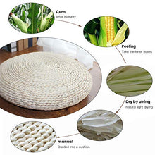PoeHXtyy Paglia Piatto Sedile Cuscino Tatami Pavimento Cuscino Pouf Mat Vimini Mat futon Piatto Meditazione Zen Cuscino