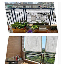 Bianco Esterna dello Schermo di Sun Canopy Copertina, 75% Panno per Protezione UV con Occhielli, Ottimo per Giardino sul Prato, Leggero (Size : 4X8m)