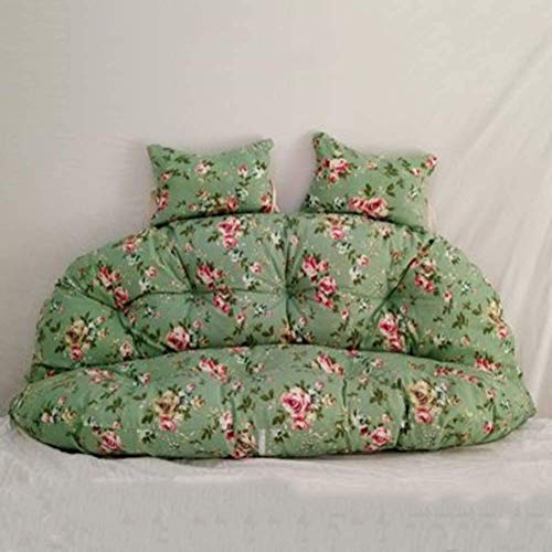 Grande doppio Papasan cuscino per sedia con cuscino ispessire appeso uovo amaca sedia cuscino senza supporto patio swing cestino cuscino sedile D