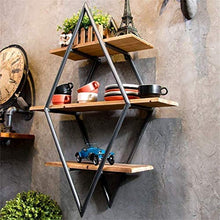 Decorazioni Da Parete Mensola Di Design 3 Ripiani Bar Mensola Diamantata A Parete Mensola A Soffitto Sporgenza Utilizzata Per Portaoggetti / Portabottiglie / Libreria / Cornice Per Decorazioni Sospes