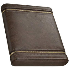 WangQ Cigar Box, Sigaro Idratante Legno di Cedro Cigar Portable Set 6 Stick 2 Colori facoltativi humidor (Color : A)