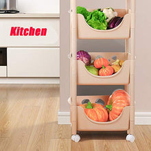 CONRAL Carrello Multiuso per la casa e L'Ufficio, Carrello per imbarcazioni con Carrello da 3 Pneumatici in Materiale PP Organizer, con Rotella per Risparmiare Lavoro, Facile da spostare Ovunque