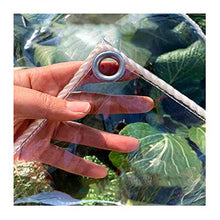 SHIJINHAO Telo Impermeabile Esterno Trasparente Incatramata Doppia Superficie Impermeabile Heavy Duty Occhielli In Metallo Esterna In PVC Morbido Di Vetro UV E Resistente Al Freddo Antipioggia Tarps F
