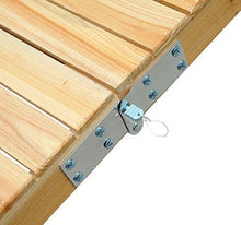Outsunny Tavolo da Campeggio Pieghevole a Valigetta con Sedie in Legno, Tavolo da Picnic Telaio in Alluminio per Esterno