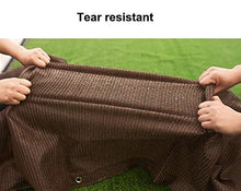 Rete ombreggiante Rete Colorante per caffè Balcone Schermo Recinto Privacy, Panno Ombreggiante per Gazebo, Serre, Tasso di Ombreggiamento 95% (Size : 2x2M)