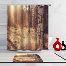 LIYAN Combinazione Bagno. Immagini Chiare E Colori Vivaci Rendono Il Tuo Bagno Pieno di Vita. Accessori da Bagno. Luce del Sole. Erba. Foresta.