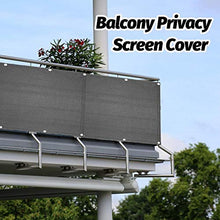 iPenty, copertura per schermo da balcone, resistente alle intemperie, protezione per la privacy, per cortile, terrazza, balcone, veranda, recinzione per interni