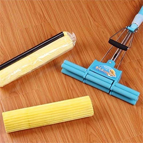 WAMSY Mop Strumento di Pulizia del Pavimento della Casa di Ricambio della Sostituzione della Testa di Zazzera della Spugna 2Pcs della Famiglia Fg