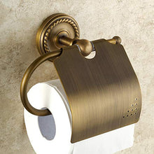 KTMK Set di Accessori per Il Bagno in Ottone Anticato Accessori in Ottone Anticato Porta Accappatoio, Porta Carta, Set di Asciugamani da Bagno con Anello Portasciugamani, Set Completo da 5 Pezzi