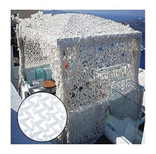 N / A Rete Mimetica Bianca Protezione Solare Tenda da Sole Parasole Rete da Caccia Decorazione Parasole Militare Rete Copertura A Rete Tenda da Terrazza Tenda da Giardino 4x5M(Size:4x6m)